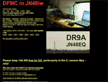 Tablet Screenshot of df9ic.de